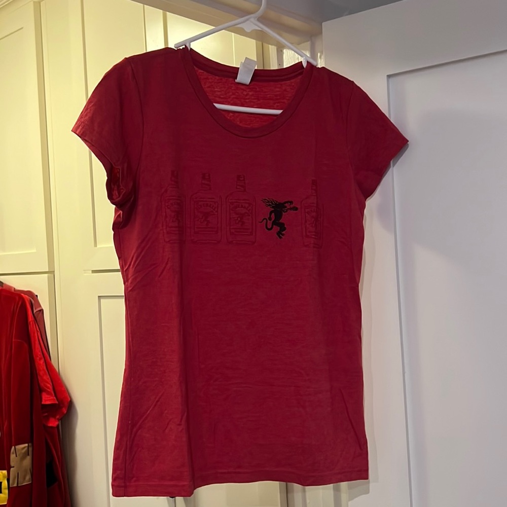 Women’s Fireball T-Shirt from the distributor that I won in a contest